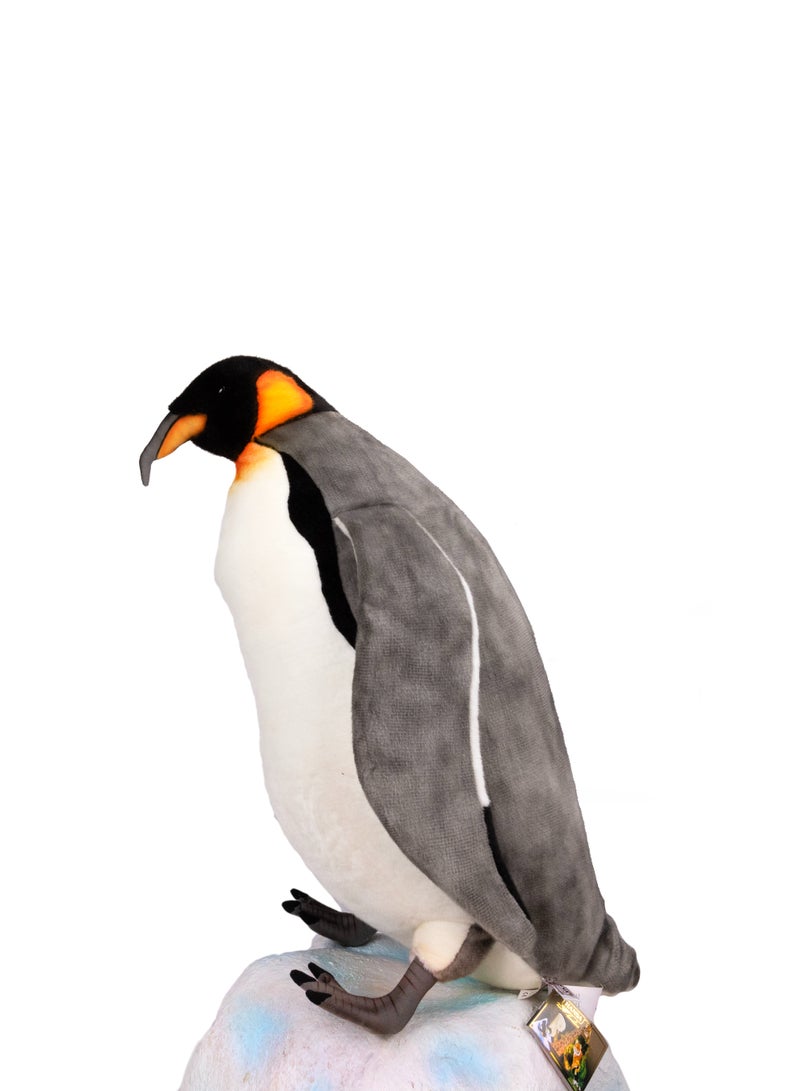 HANSA KING PENGUIN 81CM Giant Animal Decor – Extra Large Soft & Realistic Penguin Stuffed Animal for Kids & Collectors – Perfect for Playtime, Room Decor, & Gifting - Image 2