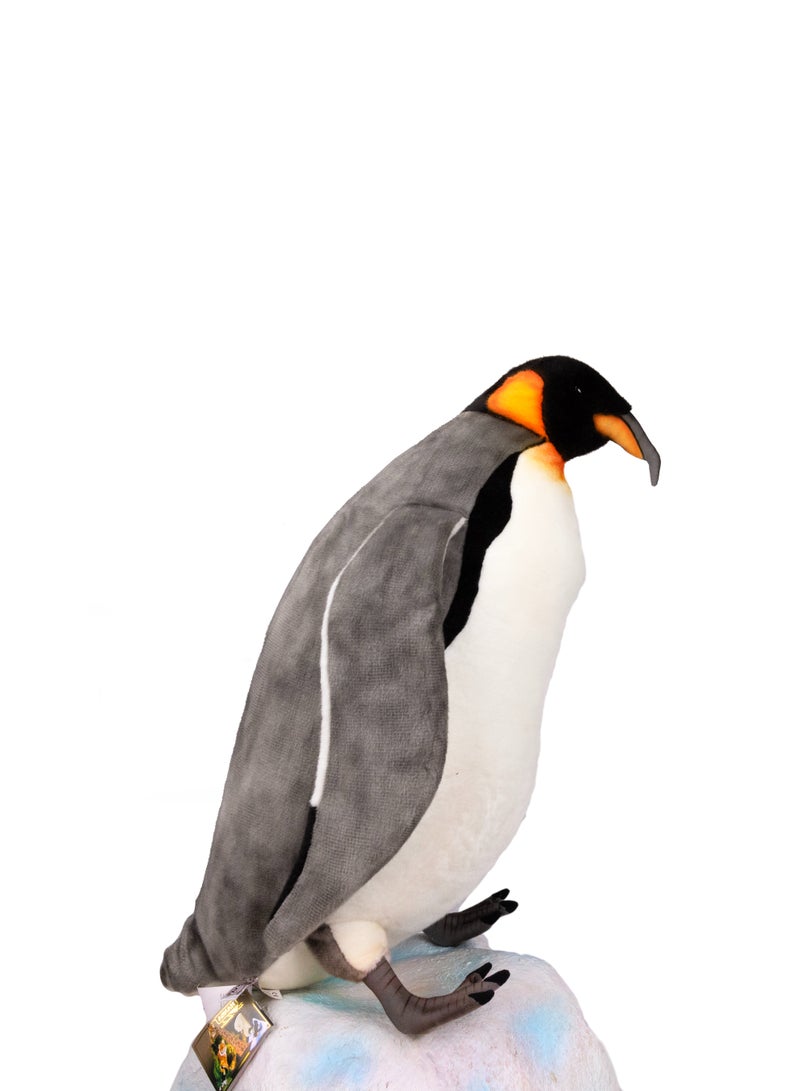 HANSA KING PENGUIN 81CM Giant Animal Decor – Extra Large Soft & Realistic Penguin Stuffed Animal for Kids & Collectors – Perfect for Playtime, Room Decor, & Gifting - Image 4