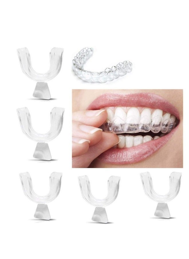 Eshylala - 5 Pieces Teeth Whitening Trays Whitening Teeth Trays Whitener Mouth Guard Care Oral Hygiene Bleaching Tooth Tool - Image 1
