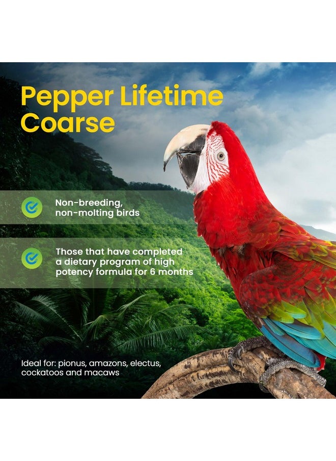 Harrison's Bird Foods Harrison's Bird Foods Pepper Lifetime Coarse Certified Organic Non-GMO Formula Bird Food 5lb  - Image 4