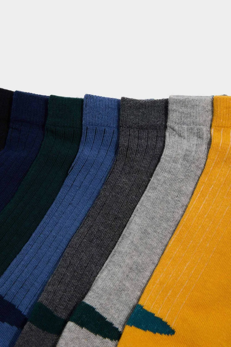 Defacto  Man 7 piece Short Socks for Men | Best Price UAE