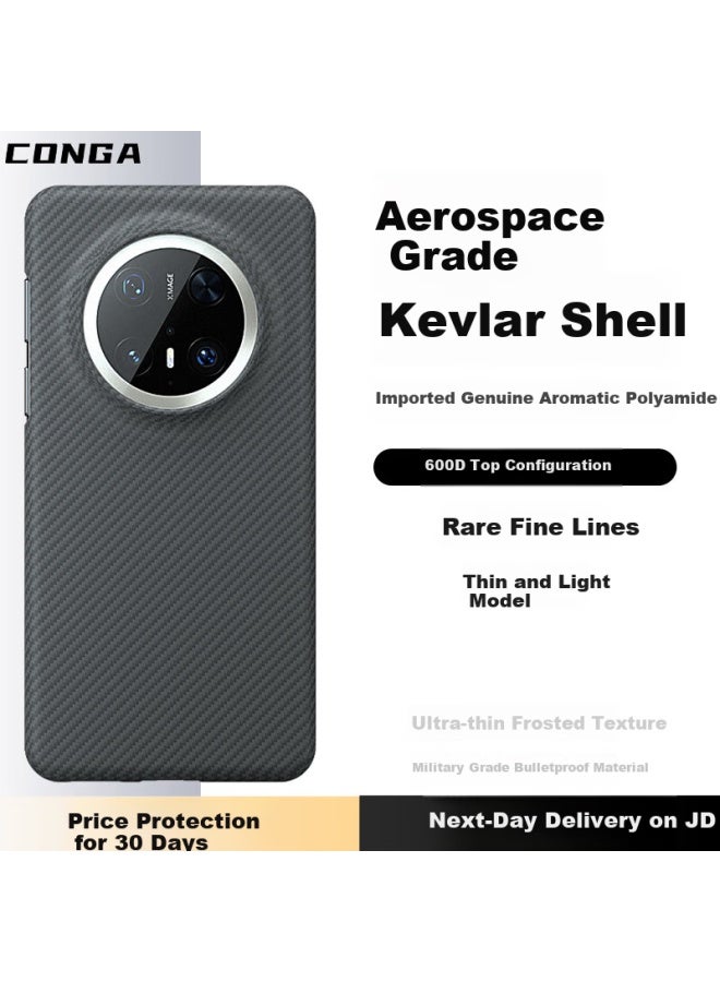 Conga Kevlar Aramid Fiber Full Protection Case For Huawei Mate 70 Pro Ultra Thin Hard Shell Anti-drop Heat Dissipation Fine Fire - Image 1