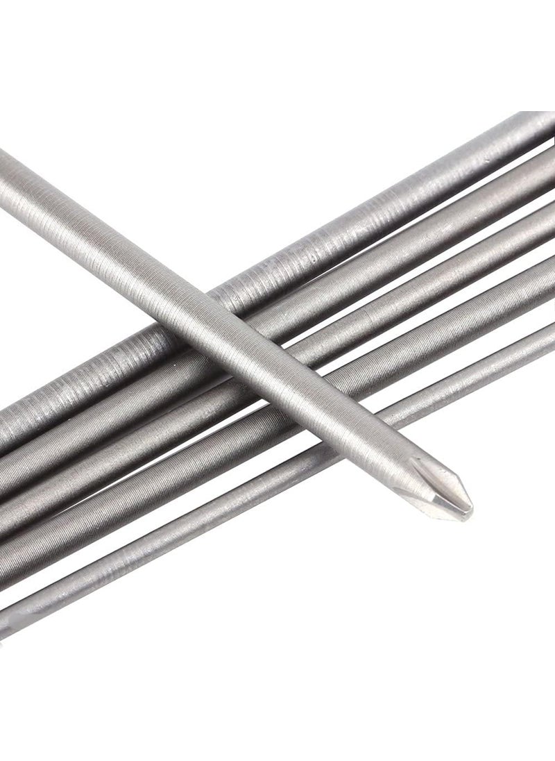 Eyech 6Pcs Long Phillips Screwdriver Bits Set  150mm Magnetic NoSlip Phillips Bits 14 Hex Shank S2 Steel Cross Head Screwdriver Bit Set PH1 PH2  - Image 5