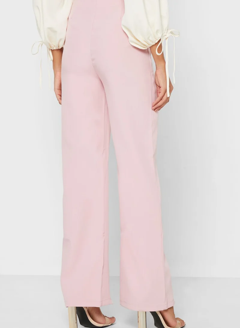 Missguided Oversized Split Front Pants