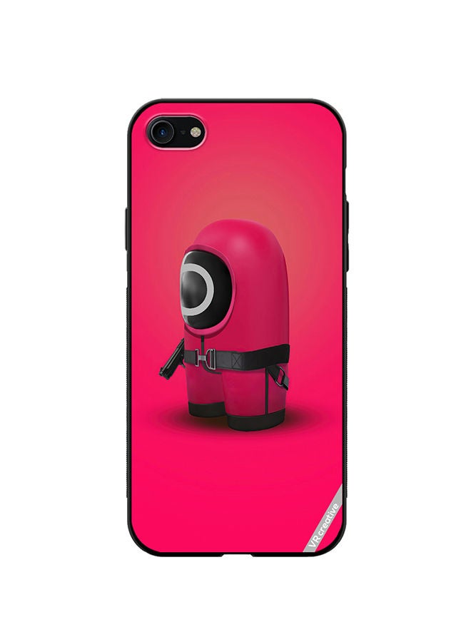 VR CREATIVE Protective Case Cover For Apple iPhone SE (2022) Squid Game Design Multicolour - Image 1