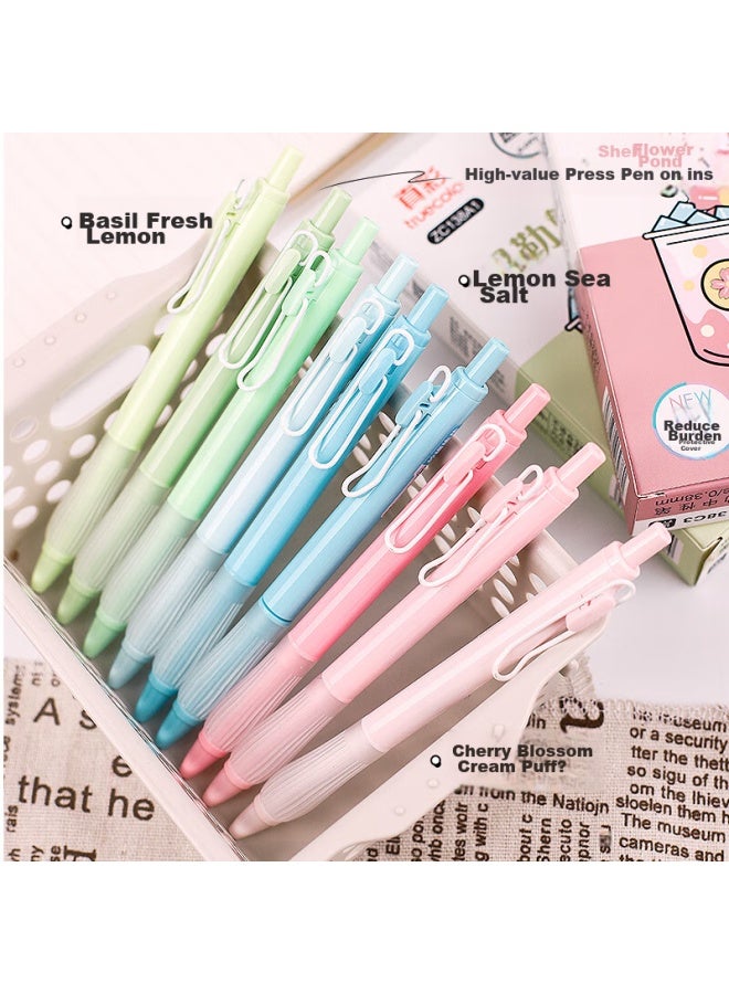 ترو كولور Truecolor 3-pack 0.5mm أسود Ergonomي قابلة للسحب أقلام جيل، تخفيف التوتر أقلام امتحان للطلاب، سريعة الجفاف St Tip -style جمالية Zc138c - Image 3