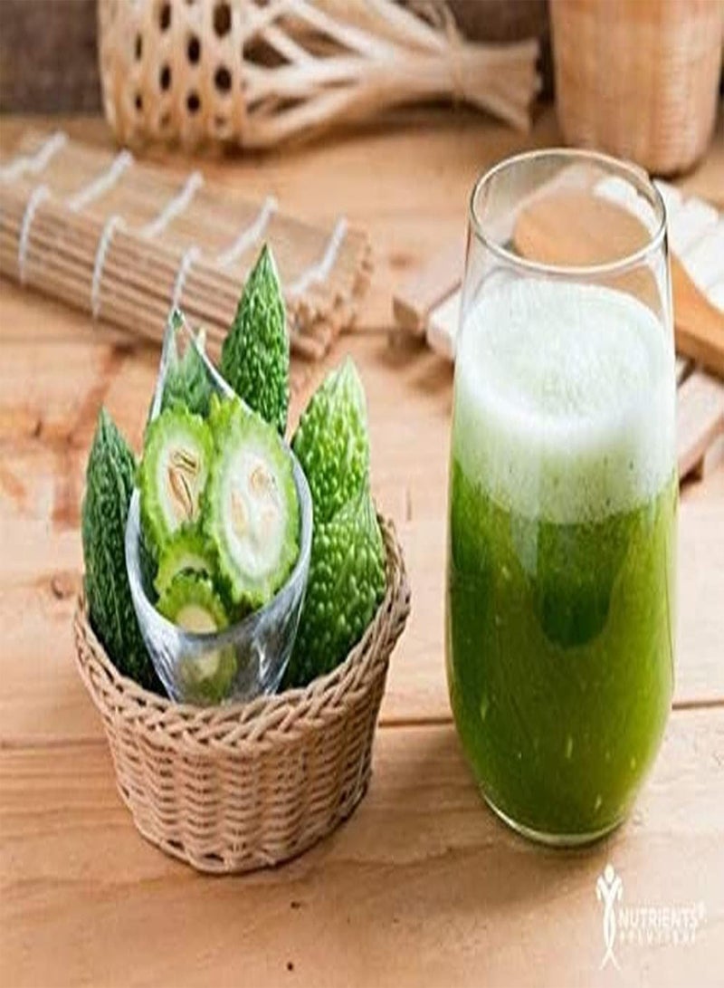 جي جوت 30 قطعة من منتجات Bitterkürbis Samen Gentechnikfrei Offene Bestäubungssorte Zum Dekorieren des Gartens Ernte reichhaltiger Hof geeignet for unerfahrene Gärtner um das Interesse am Pflanzen zu wecken - Image 3