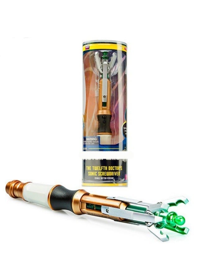 general 12th generation Doctor Who Sonic Screwdriver Sonic Screwdriver peripheral toys Role-playing accessories - Image 1