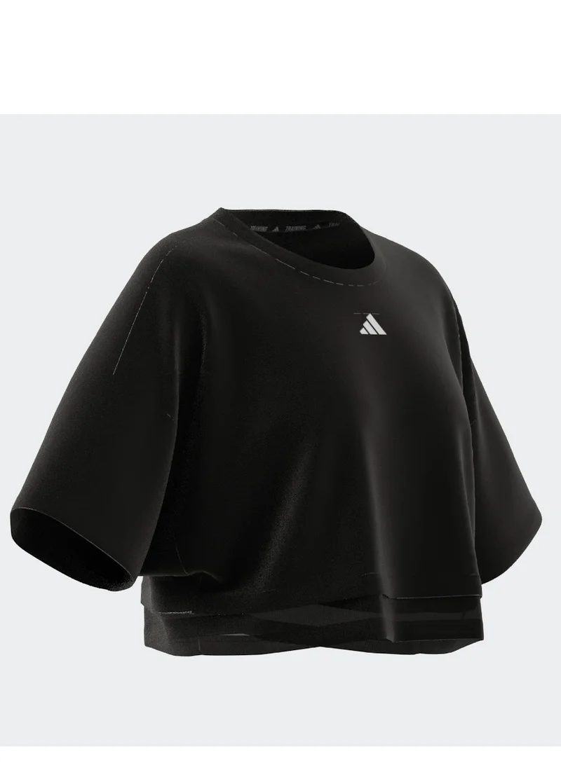 Adidas Dance Cropped T-Shirt