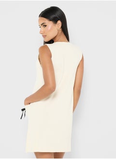 Ginger Bow Detail Shift Dress  - Image 2