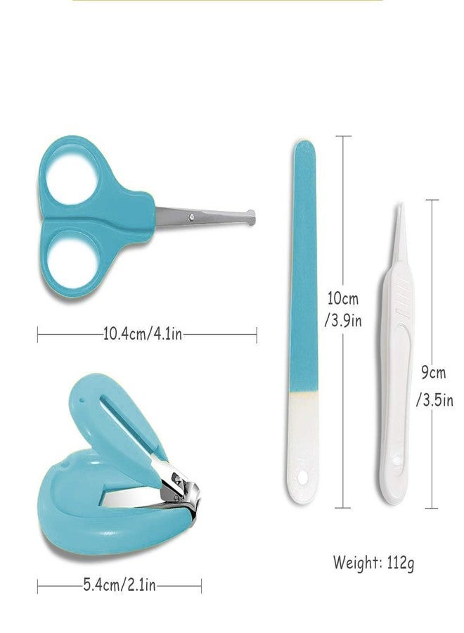 Crawl'in Baby, Infant and Toddler Grooming Nail Kit/Baby Nail Care Kit (Blue) - Image 5