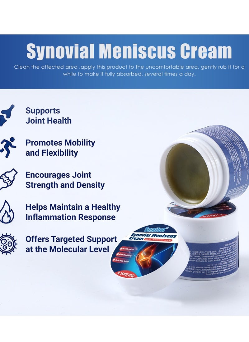 Sumifun Knee Joint Pain Relief Ointment - Hand And Foot Tenosynovitis Cold Gel, Joint And Bone Therapy Cream, Muscle & Joint Pain Fast Relief Ointment,soothing Joint Cream, Repairing Damaged Tendons, Relievin  - Image 4