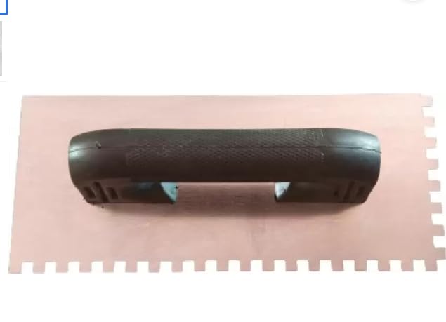 GREENGROW Steel Notched Trowel for Fixing Big Size Tiles & Stone - Image 3