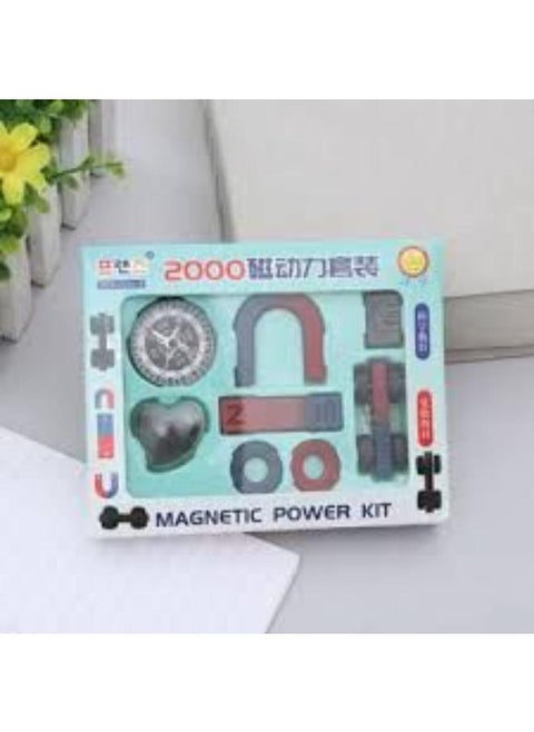 🧲 Magnetic Power Science Kit for Kids – Fun STEM Physics Exploration Set Type of Toy: Educational Science Kit – Number of Players: Solo or Group – Age Group: 6+ Years – Subtype: Magnetism Experiments – Theme: STEM Learning / Magnetic Force Exploration