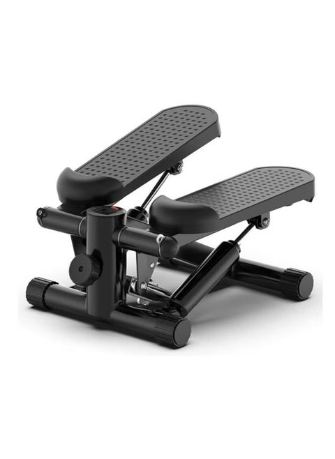 Mini Fitness Twist Stepper Electronic Display Home Exercise Equipment with Resistance Bands
