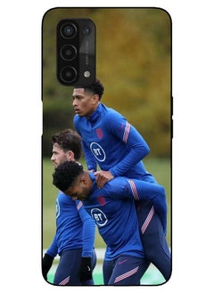 Service Zone Protective Printed Mobile Back Cover For Football Players For Oppo A92s 