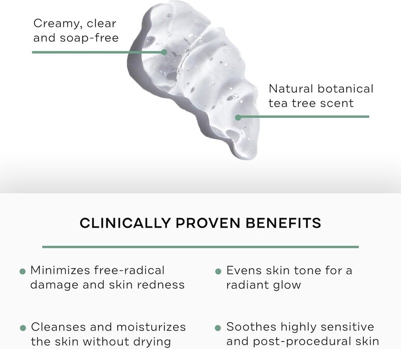 Replenix Green Tea Gentle Soothing Cleanser - Medical-Grade Face Wash for Sensitive Skin (6.7 fl. oz) - Image 2