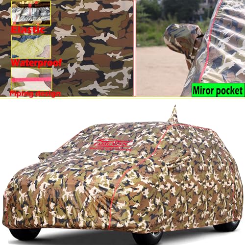 FAMEXON Marruti Wagon R Car Cover Waterproof with Free Bag and All Weather for Car Cover,100% Waterproof Outdoor Car Covers Rain Snow UV Dust Protection. Custom Fit - Image 3