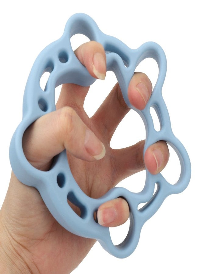 Brrnoo Finger Stretcher Exerciser, Forearm Adjustable Hand, Finger Stretchers, Grip Rings Hand Exerciser for Arthritis Carpal Tunnel Recovery (Blue) - Image 1