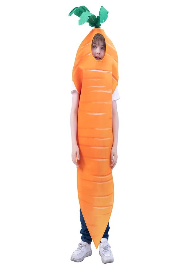 PGOND Carrot Costume for Kids Halloween Costume 4-7Y - Image 3