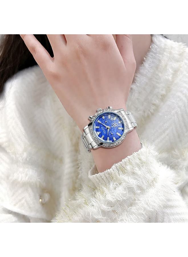 Julius Women's Watch Multifunction Calendar Luxury Ol Style Fashion Luminous Ladies Watch Gift For Women's Day - Image 5