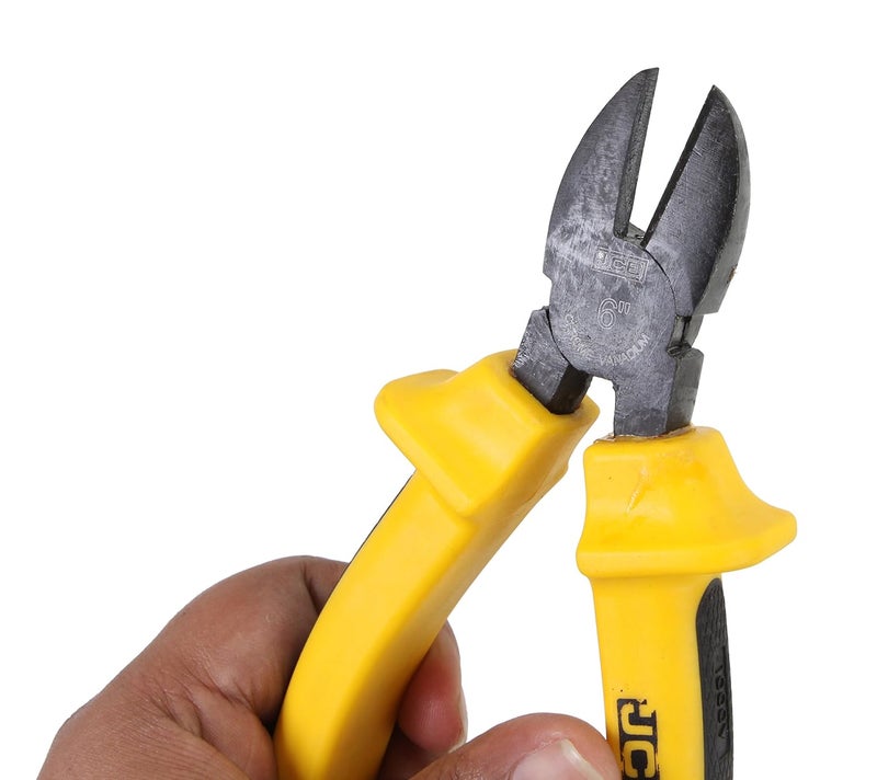 JCB Tools Side Cutting Plier, 6”, 30024049 - Image 2