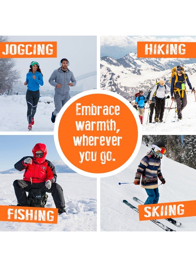 20pcs Long-Lasting 8+-Hour Hand Warmers for UAE - Reusable & Portable Heating Pads, Instant Warmth for Winter, Camping, Travel & Outdoor Activities - Image 3