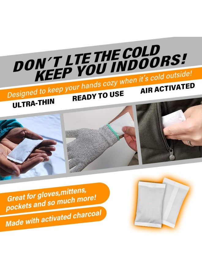 20pcs Long-Lasting 8+-Hour Hand Warmers for UAE - Reusable & Portable Heating Pads, Instant Warmth for Winter, Camping, Travel & Outdoor Activities - Image 5