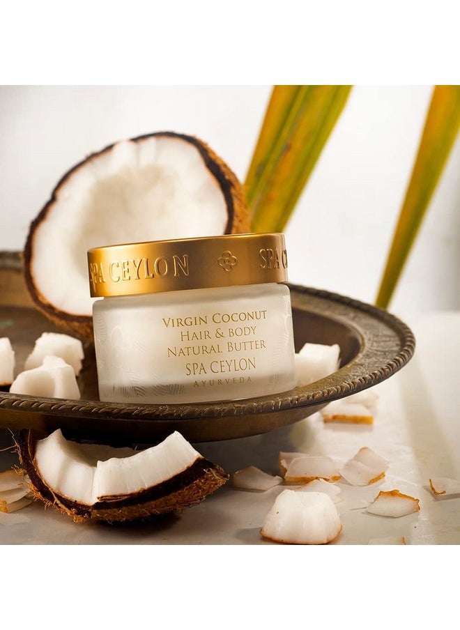 spa ceylon Virgin Coconut Hair & Body Natural Butter  - Image 3