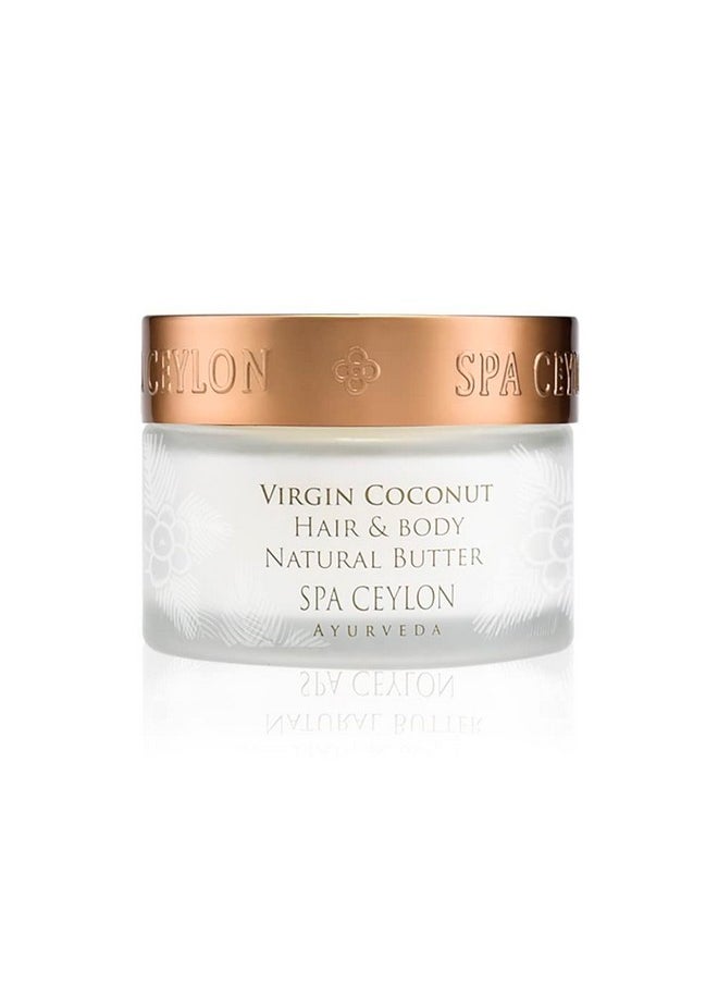 spa ceylon Virgin Coconut Hair & Body Natural Butter  - Image 1