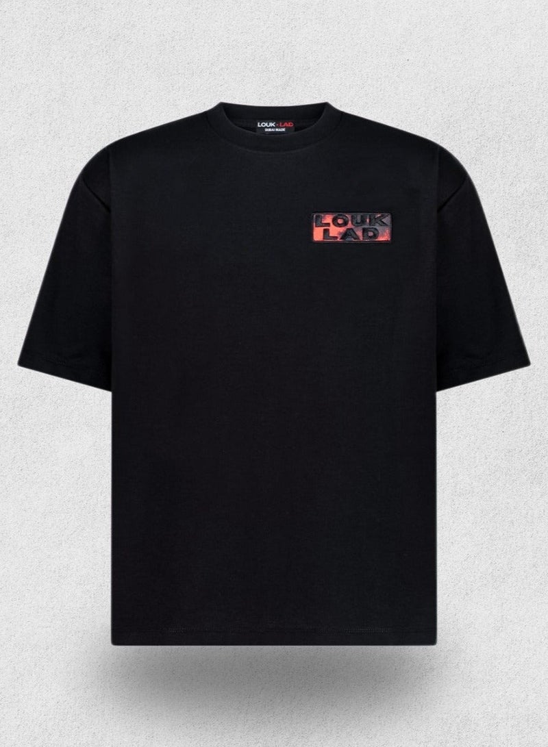 LOUKLAD Trust Your Intuitions Oversized Tee – X for Creators - Image 4