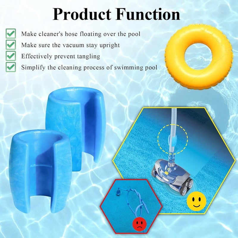 WFCYX 1 Pc R0526800 Hose Float Compatible with Zodiac Baracuda MX8 / MX6 Elite Automatic Suction Side Pool Cleaners, fit for Swimming Pool Auto Pool Cleaner Hoses, Keep Pipe Upright and Prevent Winding - Image 4