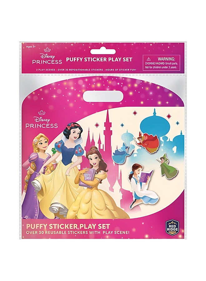 ديزني مجموعة ألعاب ملصقات الأميرة المنفوشة - Image 1