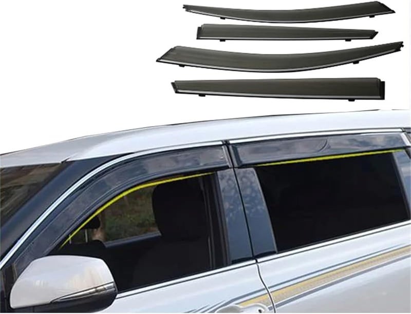 Wivplex Door Visor Guards for Toyota Crown Kluger 2021-2023 - Image 2