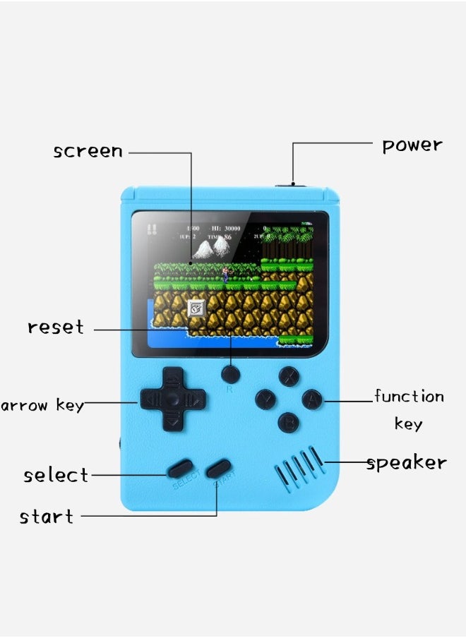 ShebSheb - Portable Retro Handheld Game Console,400 in 1 Video Games with 3.0 Inch Screen for Kids,Supports TV Connection - Image 1