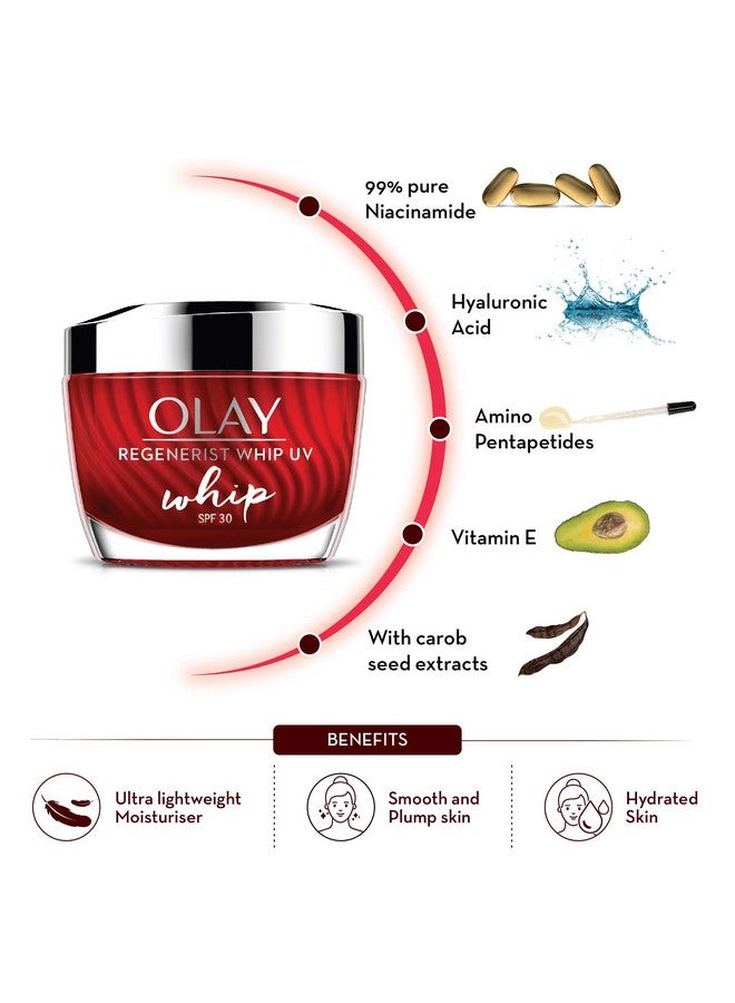 كريم ريجينيرست للوجه بعامل حماية من الشمس 30 | خفيف الوزن للغاية | بشرة رطبة وممتلئة ومرنة | مع حمض الهيالورونيك والنياسيناميد والببتيدات | بشرة عادية ودهنية وجافة ومختلطة | 50 جرام - Image 4