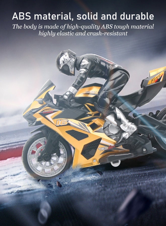 2.4G motorcycle, off-road vehicle, stunt climbing remote control car, drift 4WD remote control car, children's model toy car - Image 5