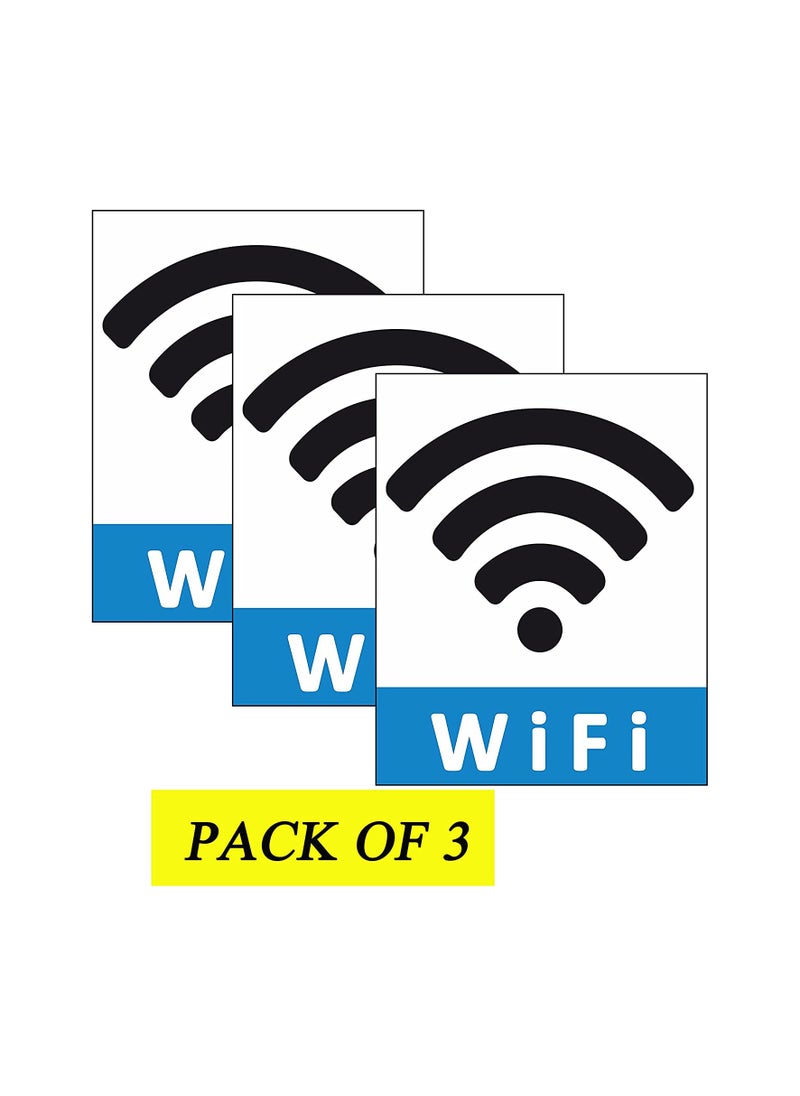 Generic WI FI SIGN STICKER  - Image 3
