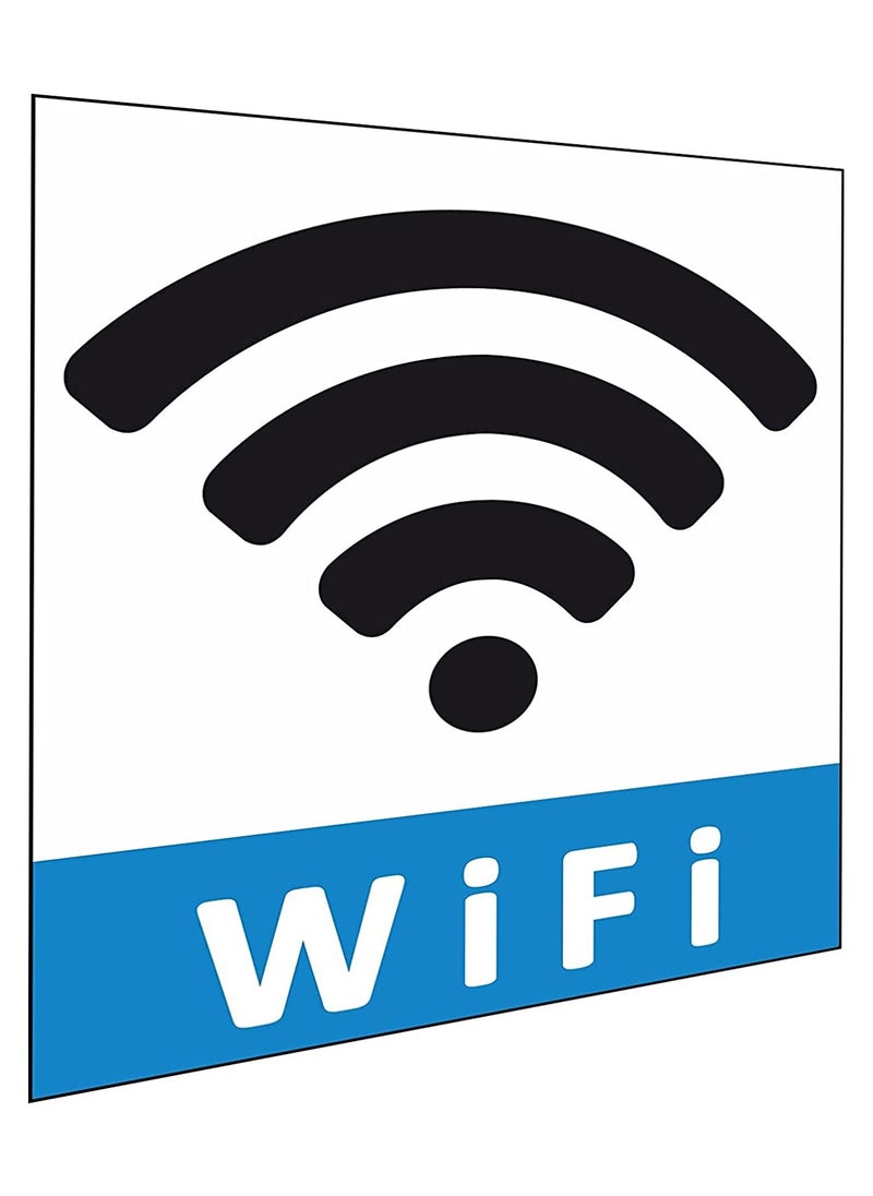 Generic WI FI SIGN STICKER  - Image 1