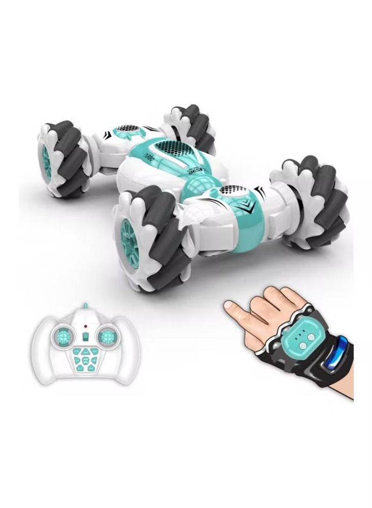 Dream Zone Remote Control Watch Gesture Sensor Deformable Electric Toy Car 21.30*9.00*16.00cm - Image 2