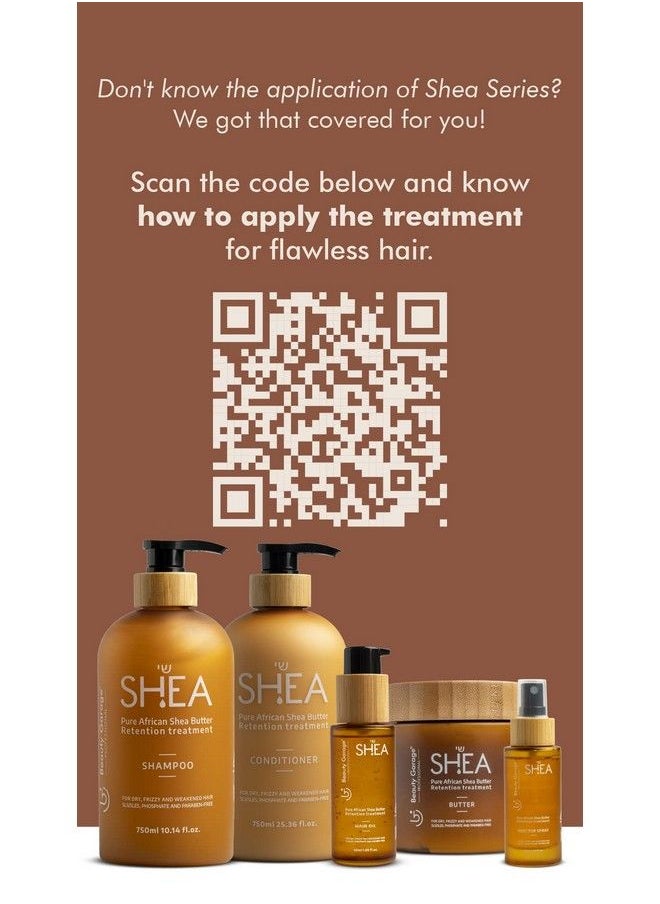 Beauty Garage Pure African Shea Butter Retention Treatment Shampoo 750Ml  - Image 4
