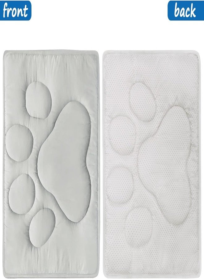 Coldwind Dog Crate Pad(30"x 48"), Crate Mat with Anti-Slip Bottom, Dog Mats for Sleeping, Breathable Kennel Pad, Dark Colored to Hide Stains, Grey - Image 3