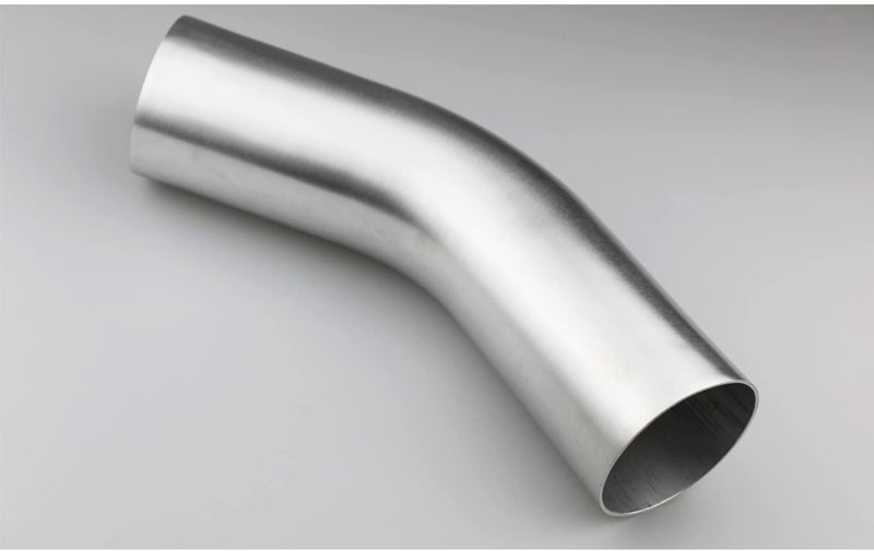 KRD PERFORMANCE 70mm (2.75") OD 45 Degree Elbow Aluminum Intercooler Pipe Air Intake Tube - Image 3
