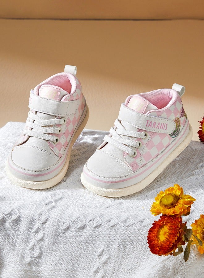 تارانيس أحذية تارانيس للأطفال باللون الوردي - أحذية رياضية للأطفال الصغار بلون وردي فاتح - Image 1