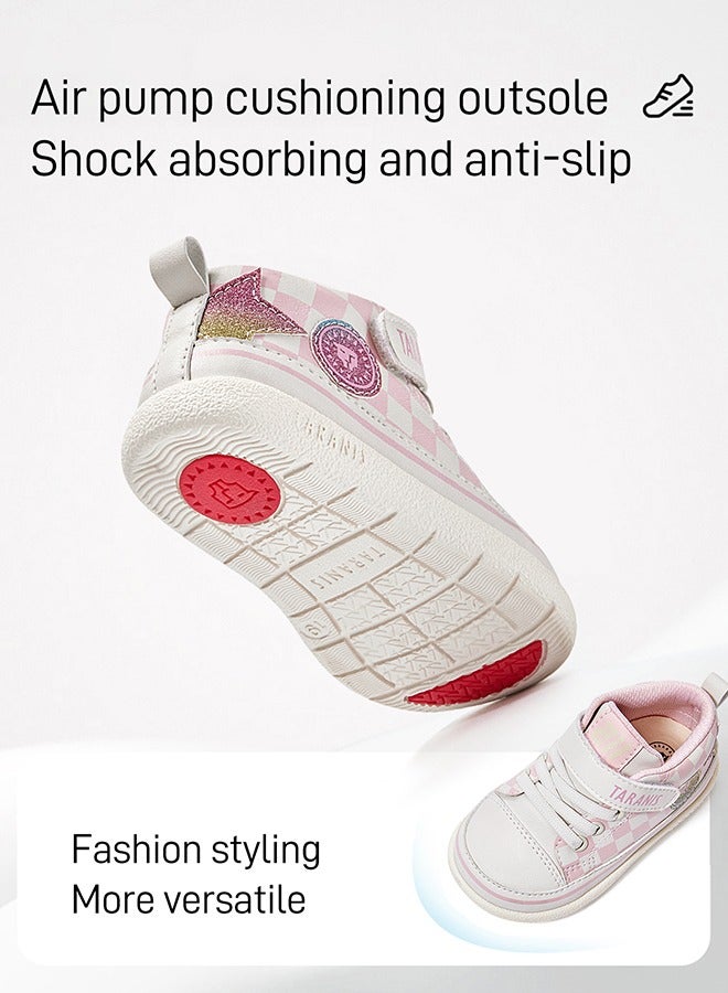 تارانيس أحذية تارانيس للأطفال باللون الوردي - أحذية رياضية للأطفال الصغار بلون وردي فاتح - Image 4