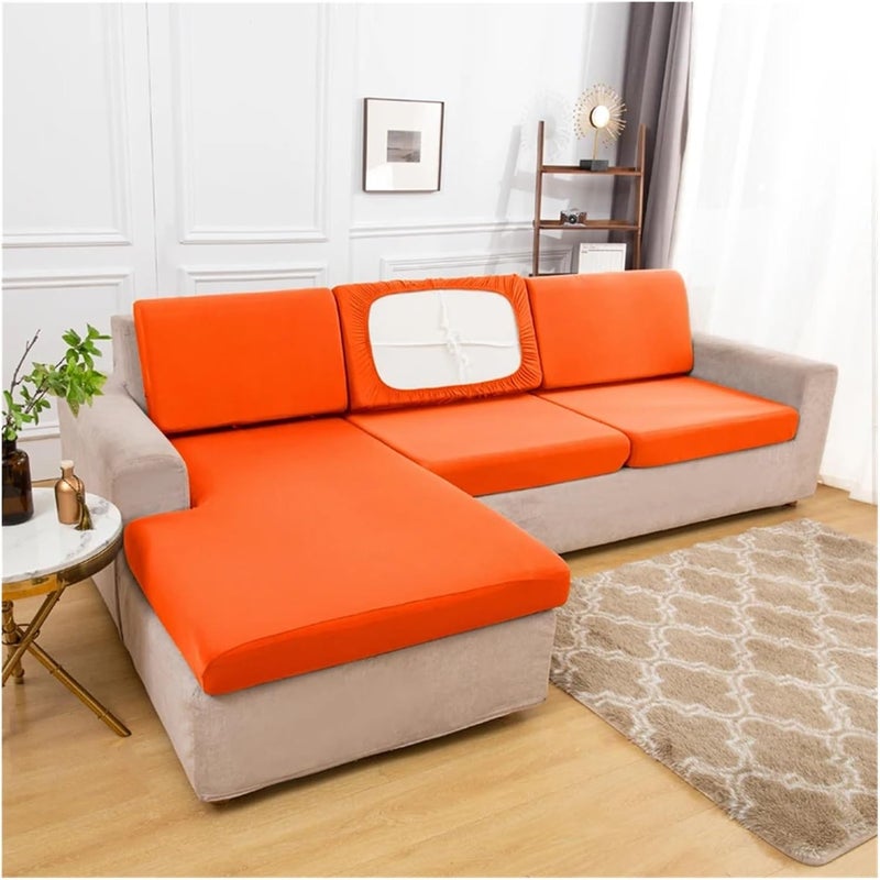 Sofa Seat Cover Stretch Elastic Slipcover for L Shape Armchair for Sofa Couch Cushion Covers(Color5,45X45cm Pillowcase) - Image 1