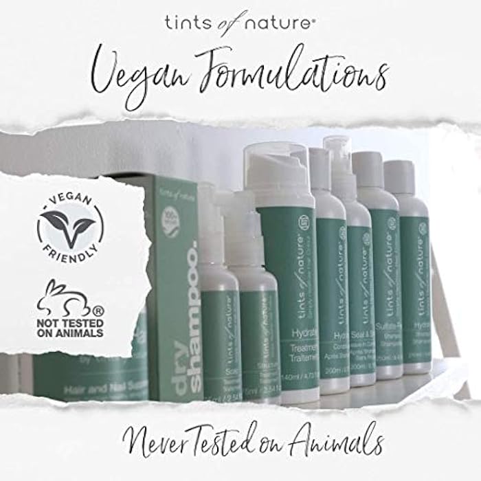 tints of nature شامبو تينتس أوف ناتشر الطبيعي العضوي خالي من الكبريتات، صديق للنباتيين وخالي من الكبريتات، ينظف بلطف وينعش الشعر التالف، 8.45 أونصة سائلة - Image 4