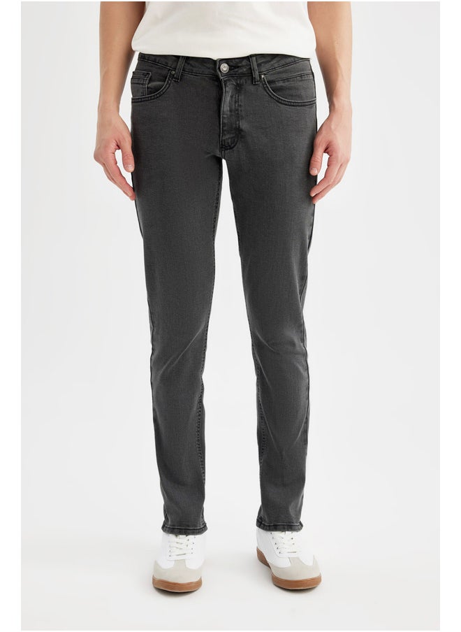 DeFacto Man Slim Fit Denim Trousers  - Image 1