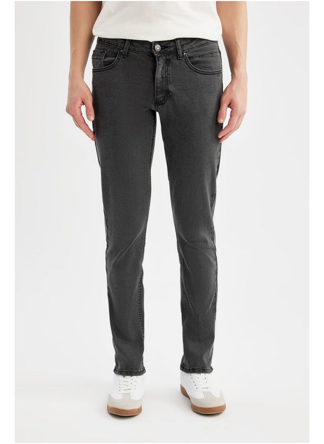 DeFacto Man Slim Fit Denim Trousers  - Image 5