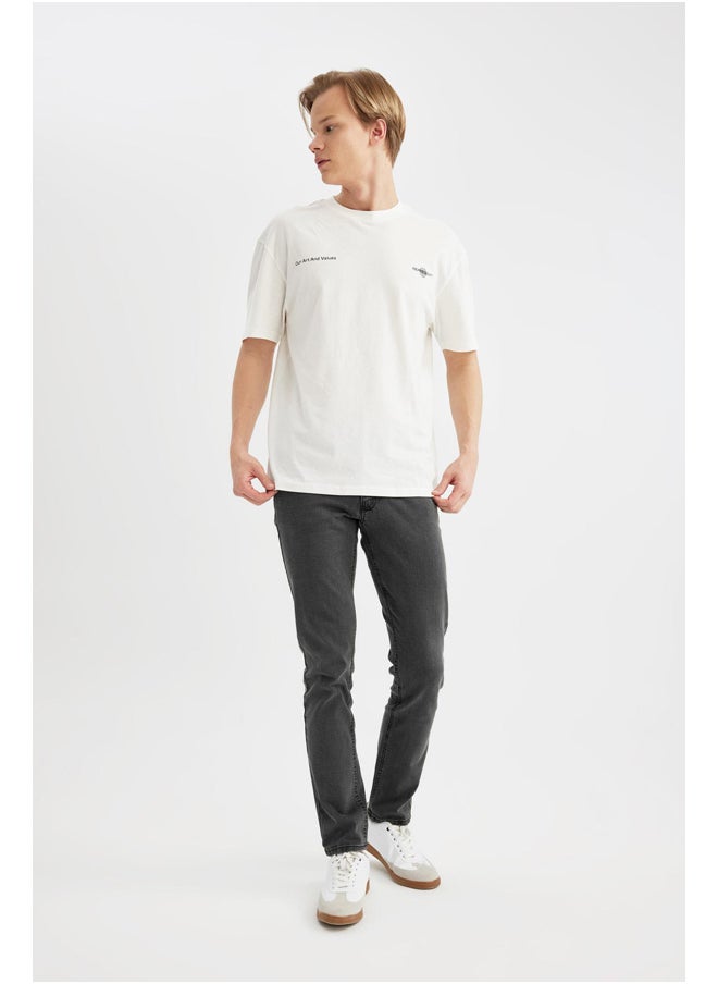 DeFacto Man Slim Fit Denim Trousers  - Image 2